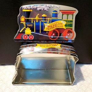 COMPLETE SET Mexican Train Game Dominoes & Tin